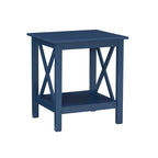 Table d'appoint Ripplewood Farmhouse à piètement en X