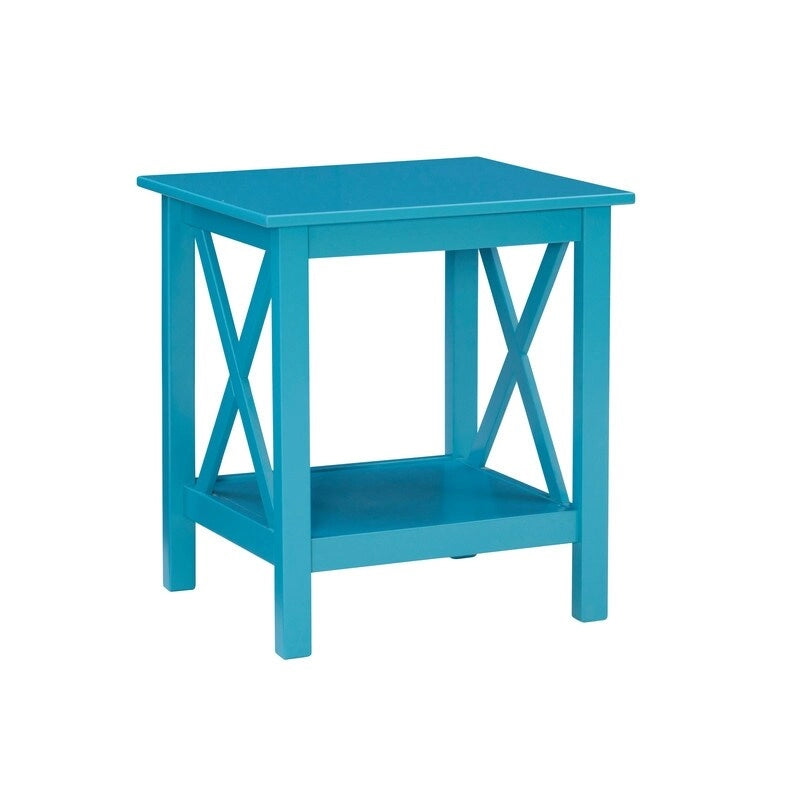 Table d'appoint Ripplewood Farmhouse à piètement en X