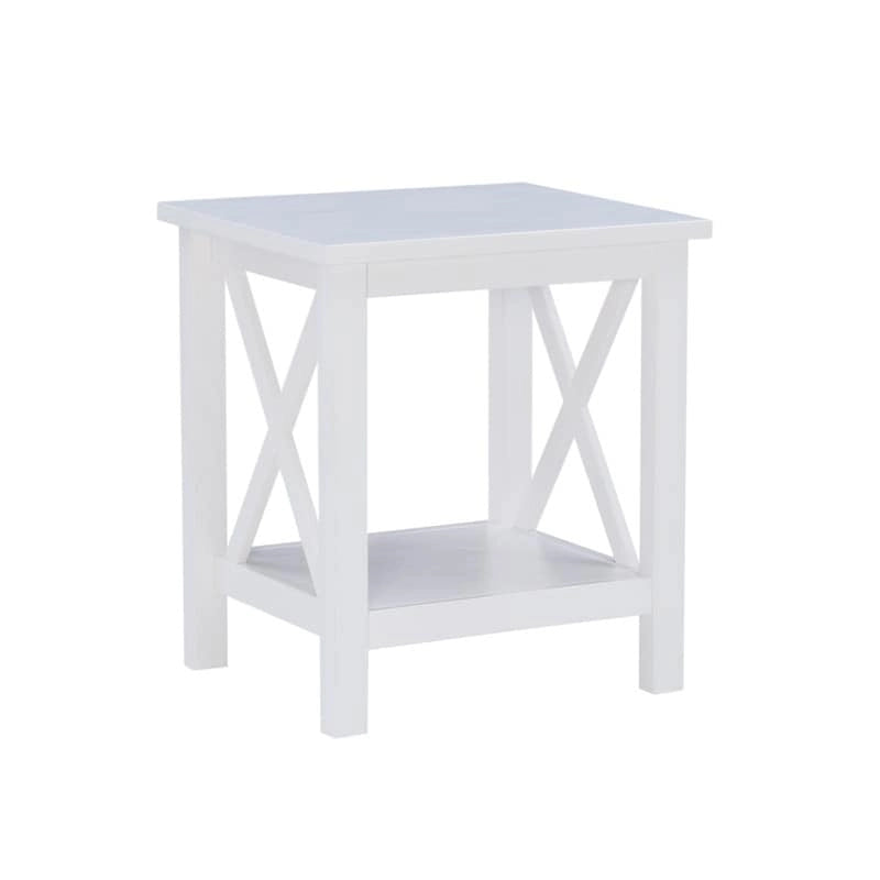 Table d'appoint Ripplewood Farmhouse à piètement en X