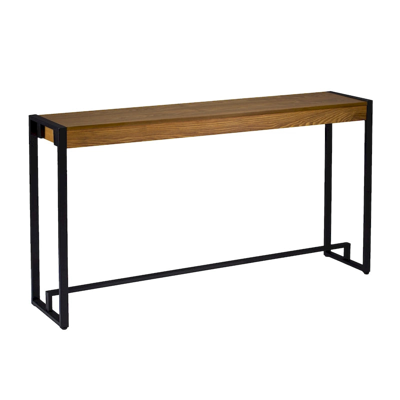 Table console industrielle étroite moderne Macen de SEI Furniture