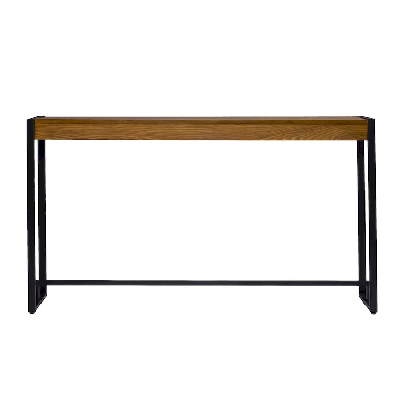 Table console industrielle étroite moderne Macen de SEI Furniture
