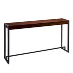 Table console industrielle étroite moderne Macen de SEI Furniture