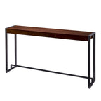 Table console industrielle étroite moderne Macen de SEI Furniture