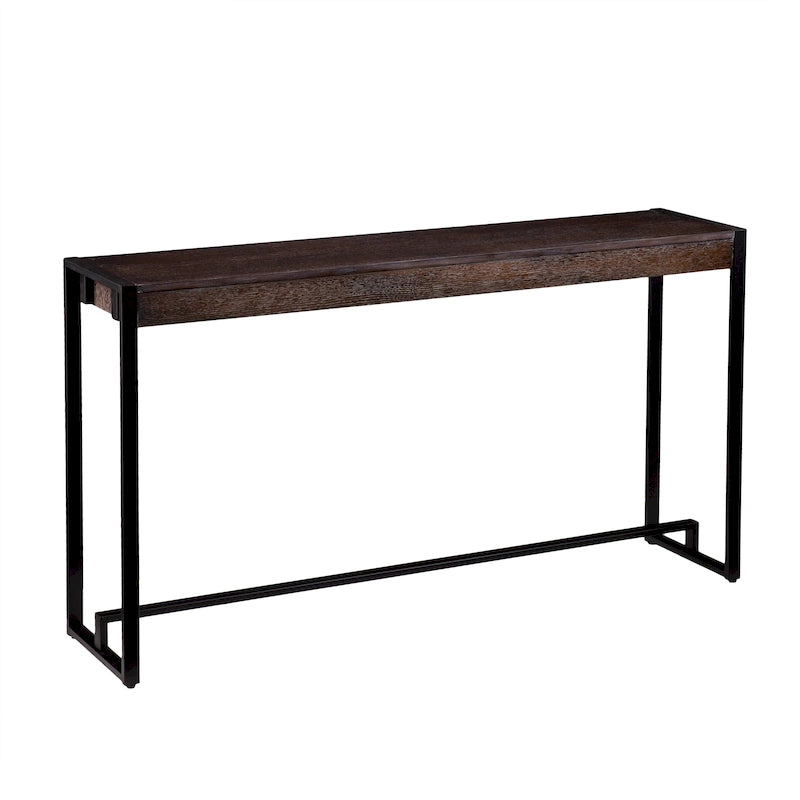 Table console industrielle étroite moderne Macen de SEI Furniture
