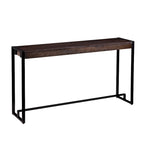 Table console industrielle étroite moderne Macen de SEI Furniture