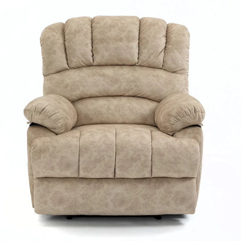 Grand fauteuil inclinable manuel rembourré