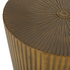 Tables d'appoint Langseth Iron Sunburst (lot de 2) par Christopher Knight Home
