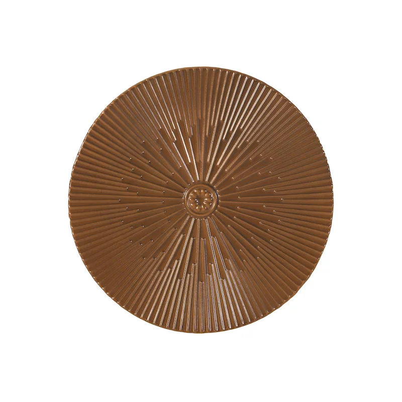 Tables d'appoint Langseth Iron Sunburst (lot de 2) par Christopher Knight Home