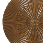 Tables d'appoint Langseth Iron Sunburst (lot de 2) par Christopher Knight Home