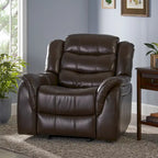 Fauteuil inclinable à bascule Hawthorne en similicuir de Christopher Knight Home