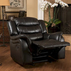 Fauteuil inclinable à bascule Hawthorne en similicuir de Christopher Knight Home