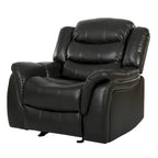 Fauteuil inclinable à bascule Hawthorne en similicuir de Christopher Knight Home