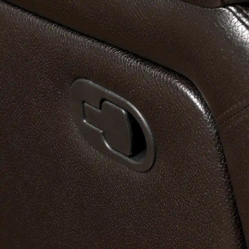 Fauteuil inclinable à bascule Hawthorne en similicuir de Christopher Knight Home
