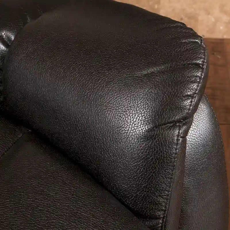 Fauteuil inclinable à bascule Hawthorne en similicuir de Christopher Knight Home