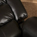 Fauteuil inclinable à bascule Hawthorne en similicuir de Christopher Knight Home