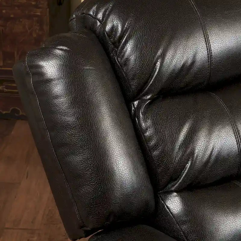 Fauteuil inclinable à bascule Hawthorne en similicuir de Christopher Knight Home