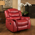 Fauteuil inclinable à bascule Hawthorne en similicuir de Christopher Knight Home