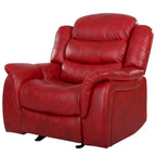 Fauteuil inclinable à bascule Hawthorne en similicuir de Christopher Knight Home