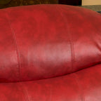 Fauteuil inclinable à bascule Hawthorne en similicuir de Christopher Knight Home