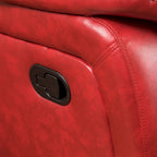 Fauteuil inclinable à bascule Hawthorne en similicuir de Christopher Knight Home