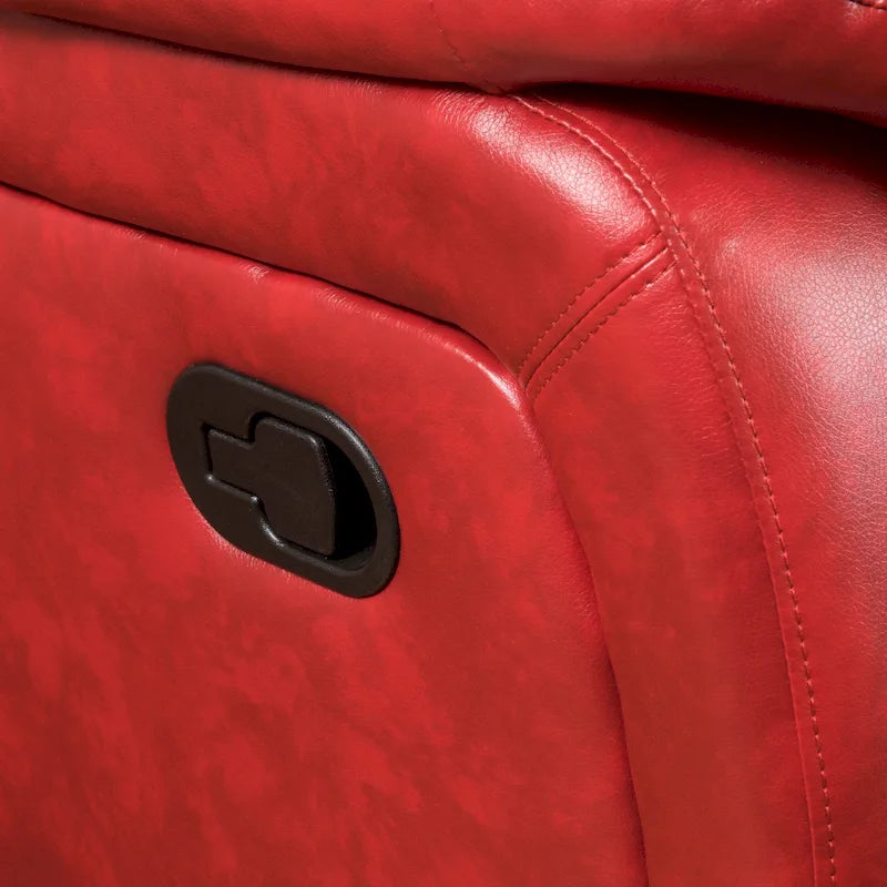Fauteuil inclinable à bascule Hawthorne en similicuir de Christopher Knight Home