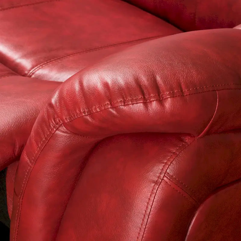 Fauteuil inclinable à bascule Hawthorne en similicuir de Christopher Knight Home