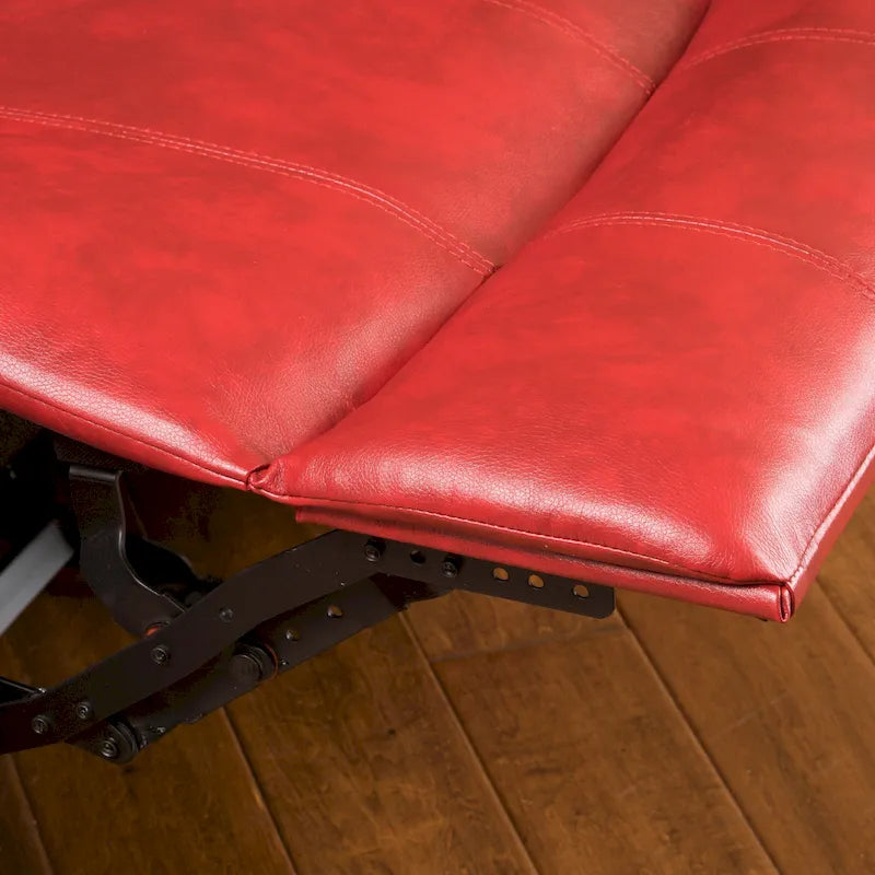 Fauteuil inclinable à bascule Hawthorne en similicuir de Christopher Knight Home