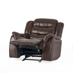 Fauteuil inclinable à bascule Hawthorne en similicuir de Christopher Knight Home