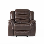 Fauteuil inclinable à bascule Hawthorne en similicuir de Christopher Knight Home