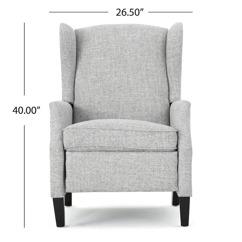 Fauteuil inclinable à oreilles Wescott de Christopher Knight Home