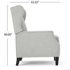 Fauteuil inclinable à oreilles Wescott de Christopher Knight Home