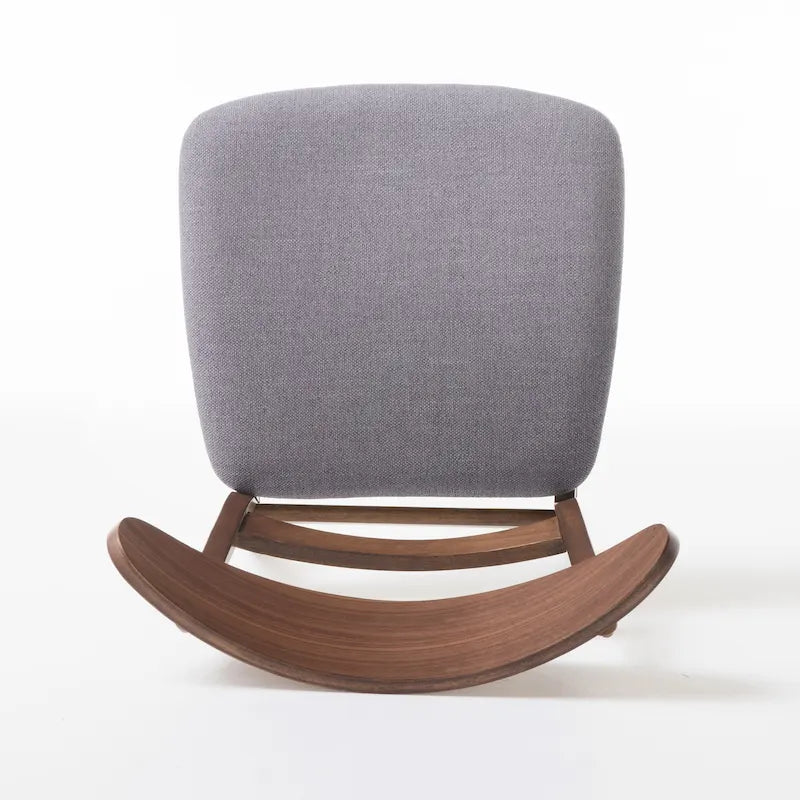 Chaises de salle à manger Abrielle en bois d'hévéa, style moderne du milieu du siècle (lot de 2), par Christopher Knight Home