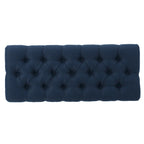 Banc ottoman Scarlette en tissu capitonné de Christopher Knight Home - 41,00 L x 17,25 l x 16,75 H