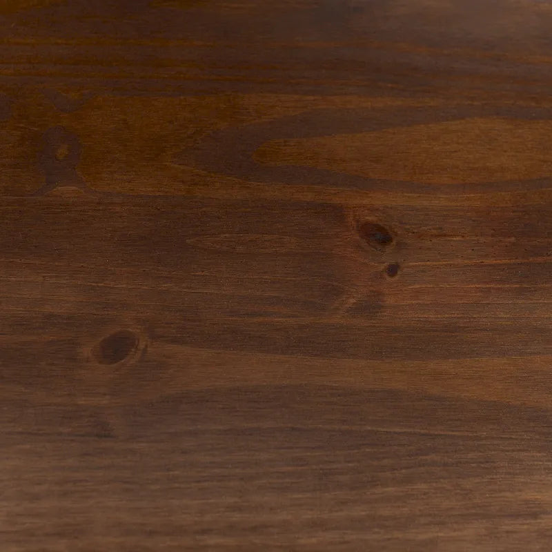 Table de chevet Middlebrook style milieu du siècle en bois massif, 1 tiroir, lot de 2