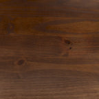 Table de chevet Middlebrook style milieu du siècle en bois massif, 1 tiroir, lot de 2