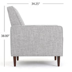 Fauteuil inclinable capitonné Mervynn (lot de 2) par Christopher Knight Home