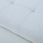 Banc ottoman de rangement en tissu capitonné Mission par Christopher Knight Home