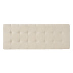 Banc ottoman de rangement en tissu capitonné Mission par Christopher Knight Home