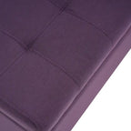 Banc ottoman de rangement en tissu capitonné Mission par Christopher Knight Home