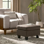 Pouf en tissu Rosella de Christopher Knight Home