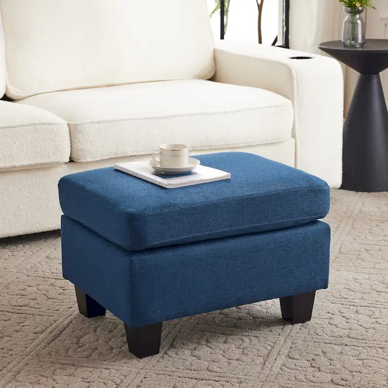 Pouf en tissu Rosella de Christopher Knight Home