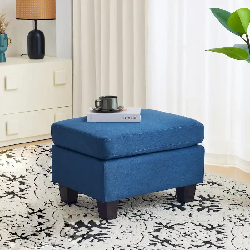 Pouf en tissu Rosella de Christopher Knight Home