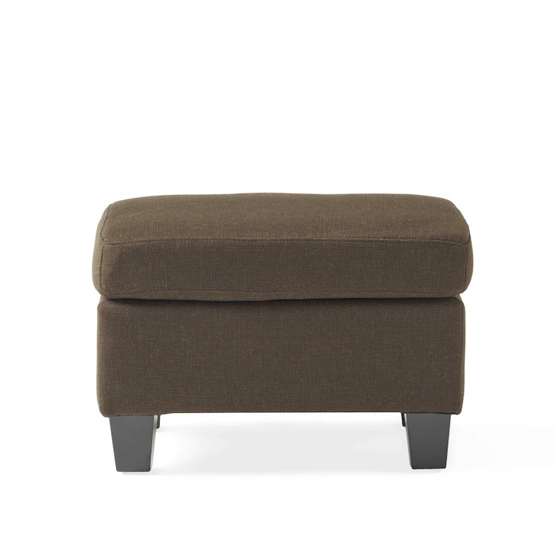 Pouf en tissu Rosella de Christopher Knight Home