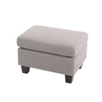 Pouf en tissu Rosella de Christopher Knight Home