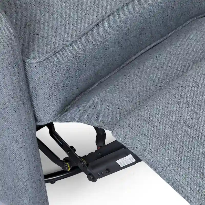 Fauteuil inclinable pivotant à oreilles capitonné Mohaven de Christopher Knight Home