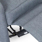 Fauteuil inclinable pivotant à oreilles capitonné Mohaven de Christopher Knight Home
