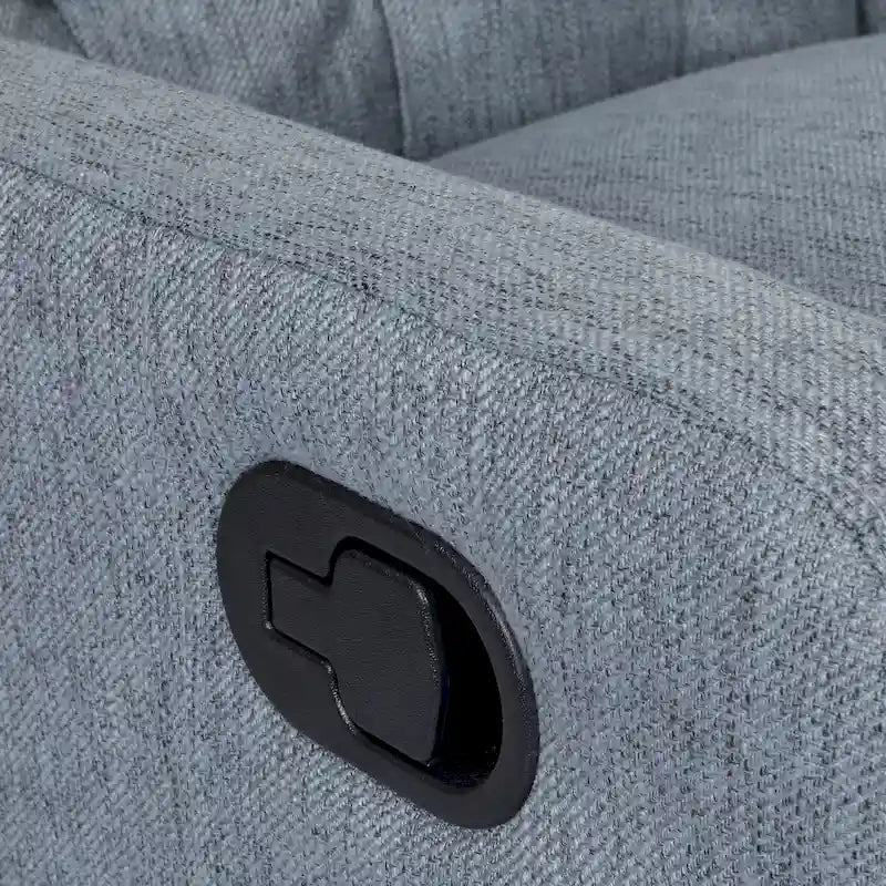 Fauteuil inclinable pivotant à oreilles capitonné Mohaven de Christopher Knight Home