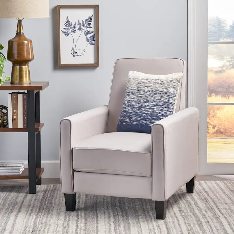 Fauteuil inclinable Darvis en tissu, par Christopher Knight Home