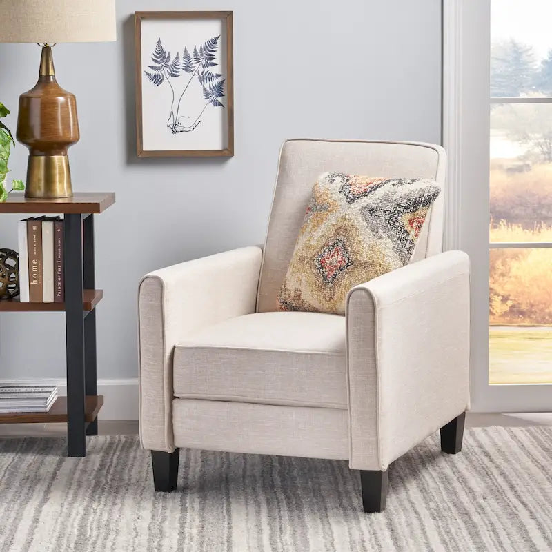 Fauteuil inclinable Darvis en tissu, par Christopher Knight Home