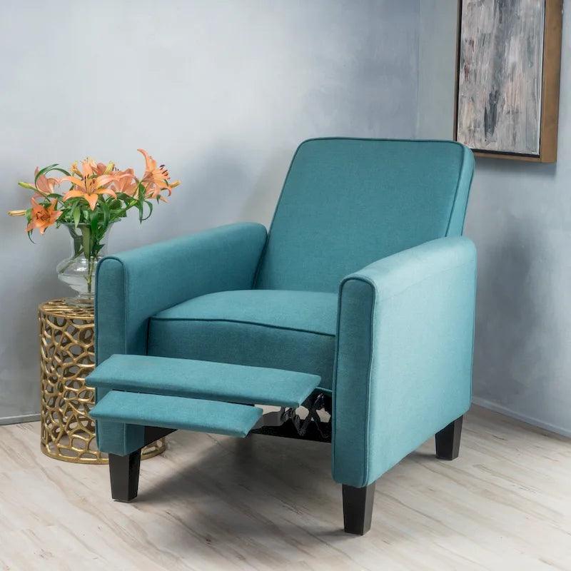 Fauteuil inclinable Darvis en tissu, par Christopher Knight Home